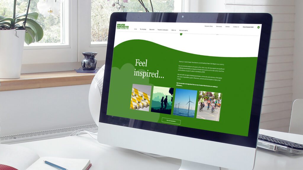 GM Green City seen on a desktop