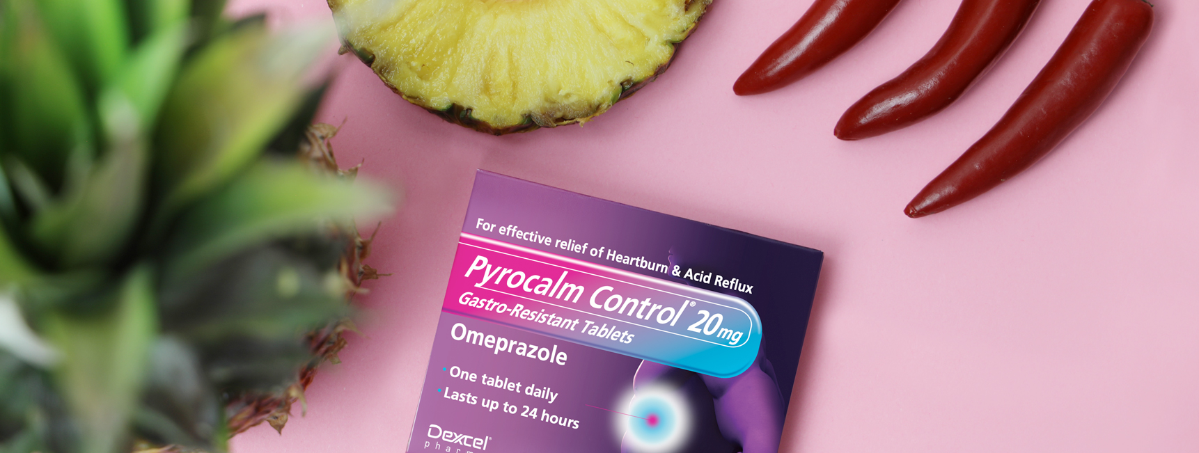 Pyrocalm product photo shoot