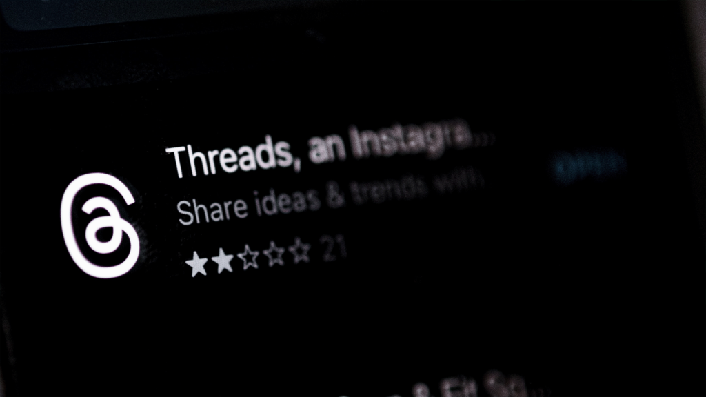 Threads title in the App Store