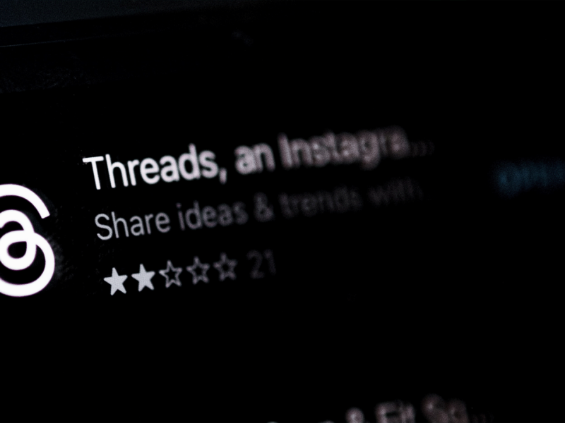 Threads title in the App Store