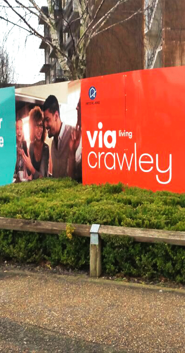 Find out more about Creativity and precision combined to create hoarding for Living Quarter’s South London renovation